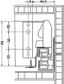 HAFELE MATRIX BOX S35 WHITE 84MMX500MM