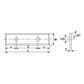 INDEXABLE INSERT 49.5 X 12 X 1.5MM E/C