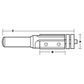 REPLACEABLE INSERT 19 MM FLUSH TRIMMING BIT D/BEAR