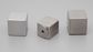 CUBE KNOB POLISHED STAINLESS