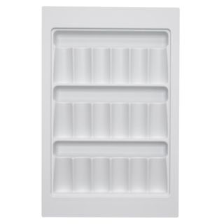SPICE RACK 340X520X35 WHITE