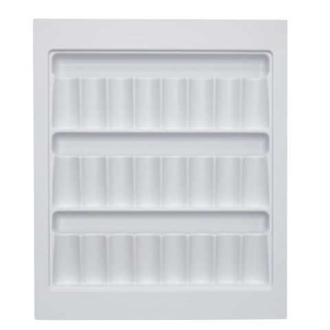 SPICE RACK 440X520X35 WHITE