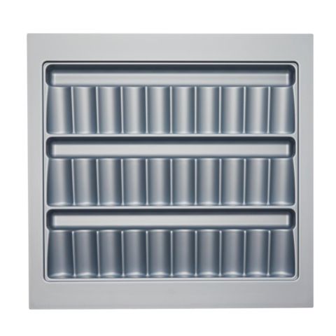 SPICE RACK 540X520X35 GREY