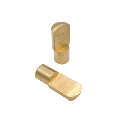 SHELF SUPPORT/PIN 5MM DIA. - BRASS