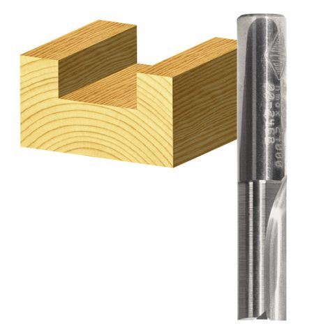ROUTER BIT STRAIGHT 6MM