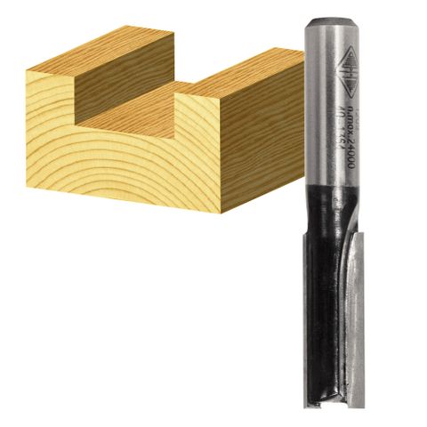 ROUTER BIT STRAIGHT 8MM