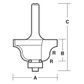ROUTER BIT ROMAN OGEE