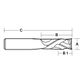 3 FLUTE COMPRESSION BIT 10MM