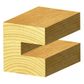 2 FLUTE SLOT CUTTER WITH BALL BEARING GUIDE 2.8MM