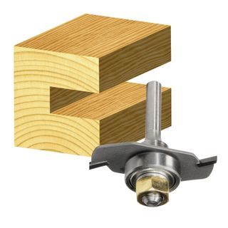 2 FLUTE SLOT CUTTER WITH BALL BEARING GUIDE 2.8MM