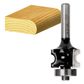 BULL NOSE RADIUS BIT 17/64 RAD TCT, 1/2 SHK