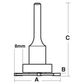 DRIP SEAL GROOVER 1/4 SHANK