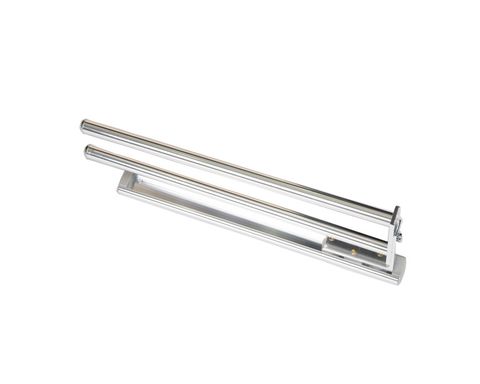TOWEL RAIL CHROME 433MM - 2 ARM
