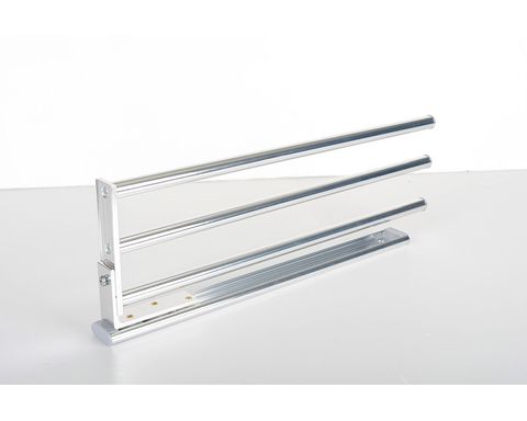 TOWEL RAIL CHROME 433MM 3 ARM