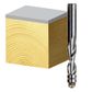 SPIRAL FLUTE BIT WITH BALL BEARING - DOWN CUT 3/8
