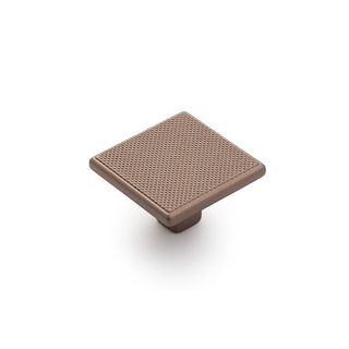 MONACO KNOB 35MM SQUARE MATT ROSE GOLD (CASTELLA)