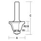 ROMAN OGEE UNDERMOUNT BOWL BIT 50.8 TCT 2 FLT 1/2 SHK