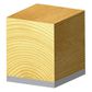 INVERTED FLUSH TRIM BIT 1/2 SHK