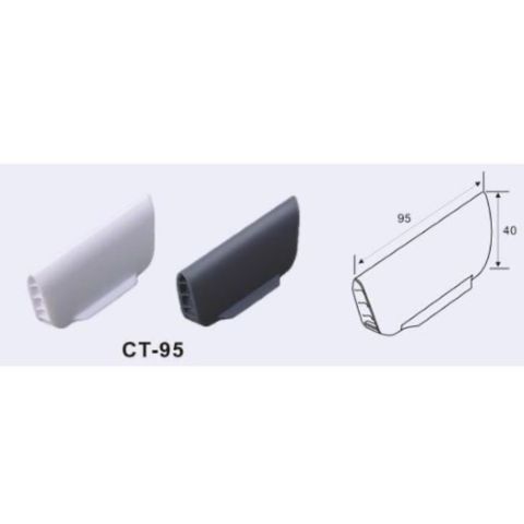 UTILITY TRAY DIVIDERS 95X45 - GREY