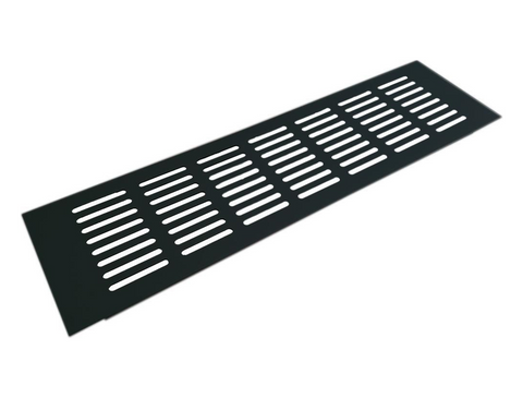 VENT MATT BLACK 300MM X 80MM