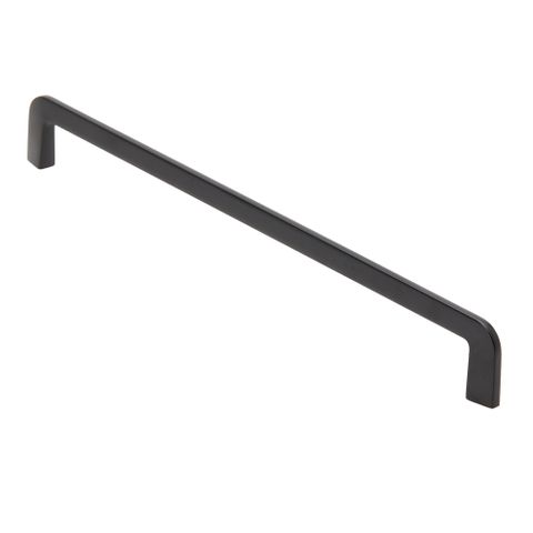 VJS HANDLE 1378 BLACK 256MM (S/LINE 'D' ROUNDED)