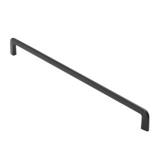 VJS HANDLE 1378 BLACK 320MM (S/LINE 'D' ROUNDED)