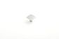 TILE KNOB SATIN CHROME