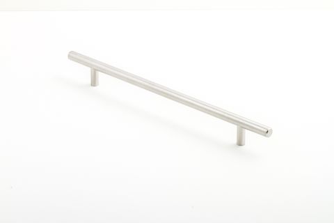 PORTAL HANDLE 224MM SATIN S/STEEL (RAIL) (CASTELLA)