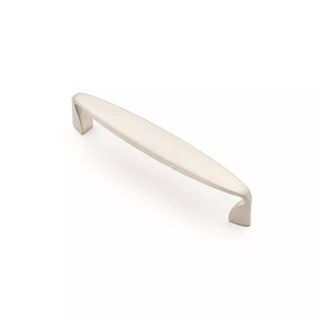 CORNER HANDLE 128MM DULL BRUSHED NICKEL (CASTELLA)