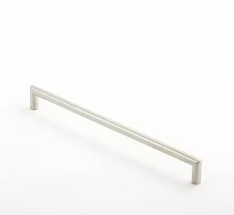 TUBULAR HANDLE 480MM SATIN S/STEEL (CASTELLA)