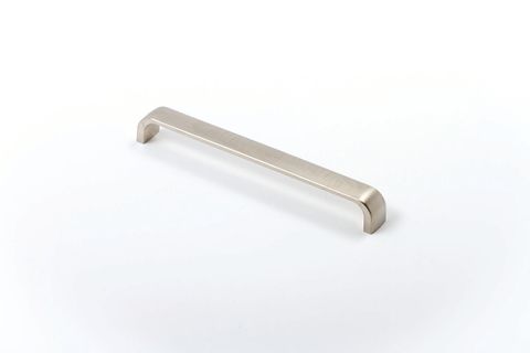 STAPLE HANDLE 192MM DULL BRUSHED NICKEL (CASTELLA)