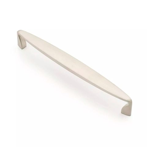 CORNER HANDLE 192MM DULL BRUSHED NICKEL (CASTELLA)