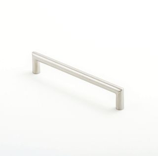 TUBULAR HANDLE 160MM SATIN S/STEEL (CASTELLA)