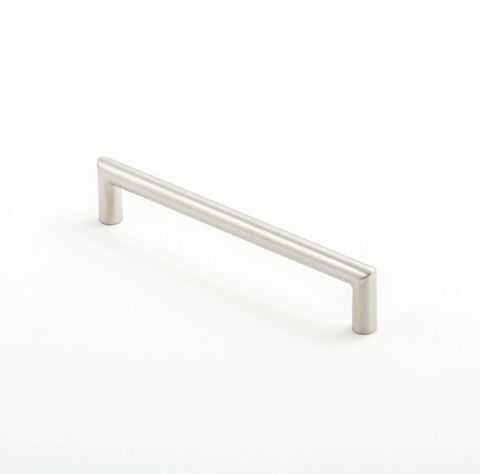 TUBULAR HANDLE 160MM SATIN S/STEEL (CASTELLA)