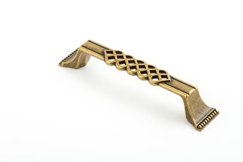 VENETIAN HANDLE 128MM ANTIQUE BRASS (CASTELLA)