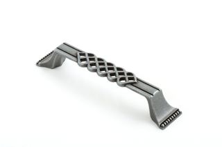 VENETIAN HANDLE 128MM PEWTER (CASTELLA)