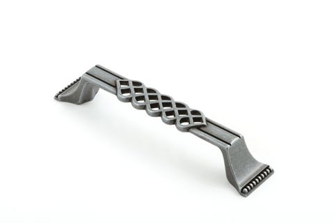 VENETIAN HANDLE 128MM PEWTER (CASTELLA)