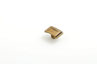 CHISEL KNOB 38MM ANTIQUE BRASS (CASTELLA)