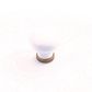 MANOR KNOB 30MM WHITE/ANTIQUE BRASS (CASTELLA)