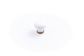 MANOR KNOB 30MM WHITE/ANTIQUE BRASS (CASTELLA)