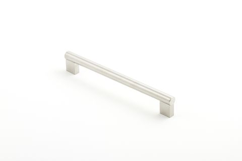 FLUTE HANDLE 192MM SATIN STAINLESS STEEL (CASTELLA)