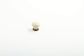 ESTATE KNOB CREAM CRACKLE/ANTIQUE BRASS