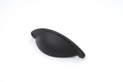 SHAKER PULL 64MM CUP MATT BLACK (CASTELLA)