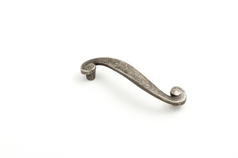 PLUME HANDLE 96MM RUSTIC TIN (CASTELLA)