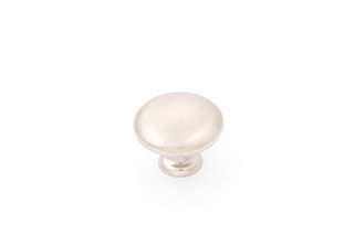 SHAKER KNOB 35MM PLAIN SATIN NICKEL (CASTELLA)