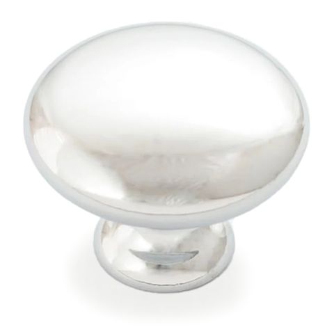 SHAKER KNOB 35MM PLAIN CHROME PLATED (CASTELLA)