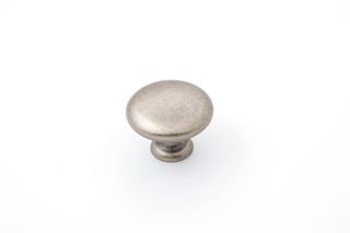 SHAKER KNOB 35MM PLAIN PEWTER (CASTELLA)
