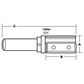 REPLACEABLE INSERT ROUTER BIT