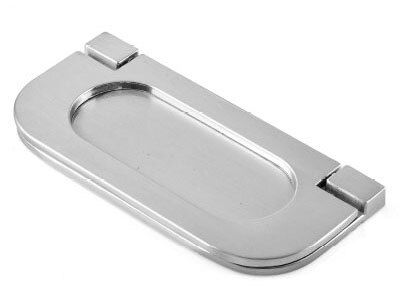 DORSET FLAT FLUSH PULL HANDLE, Matt Nickel