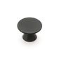 DISC COAT HOOK 60MM MATT BLACK (CASTELLA)